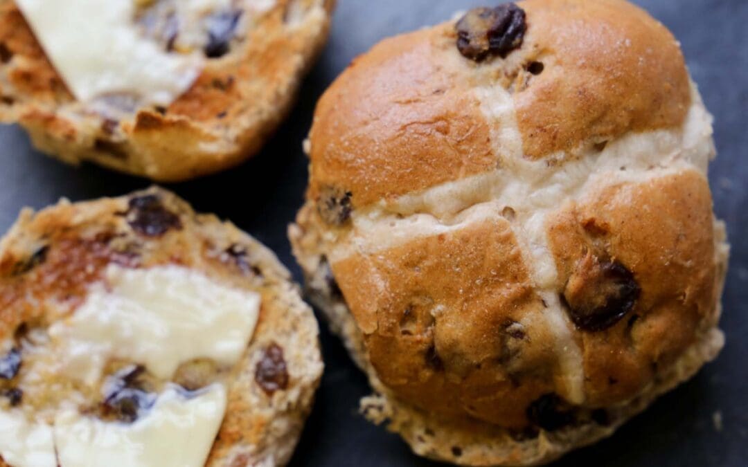 Yeast-Free Hot Cross Buns That Rise Perfectly Every Time