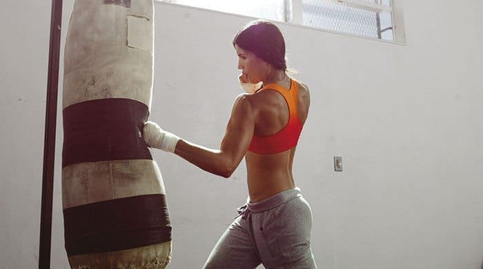 woman doing an exercise