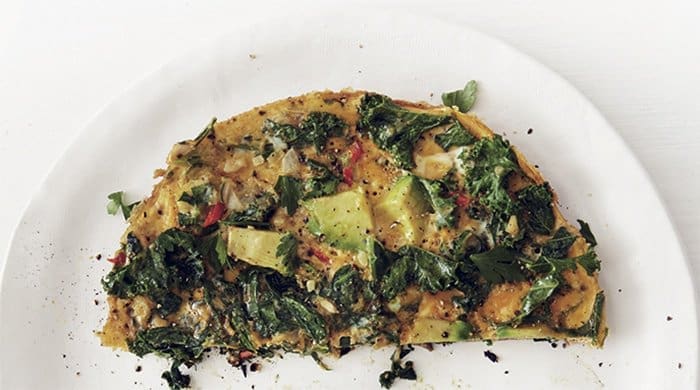 Upgrade Your Breakfast With This Easy Green Omelette