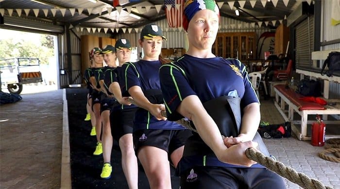 the south african national tug-of-war team