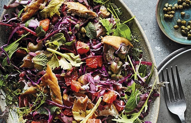 This Filling, Healthy Salad With Mackerel Is Perfect For Work