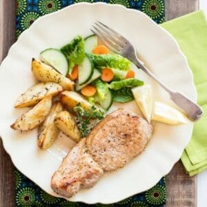 Buttermilk marinated chop