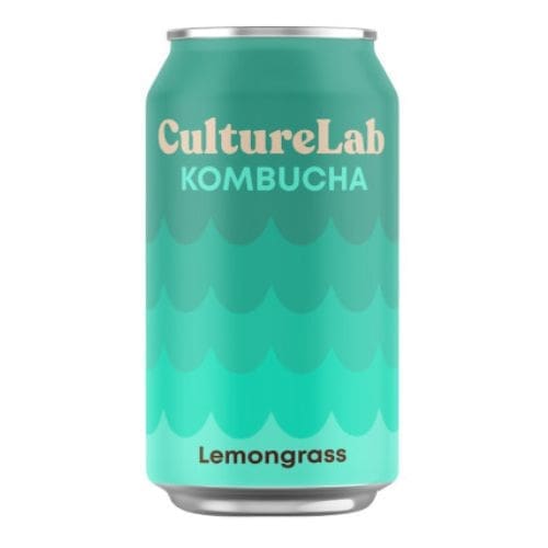 culturelab kombucha lemongrass flavour