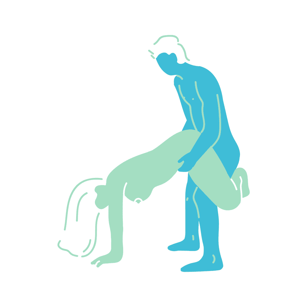Standing Wheelbarrow sex position