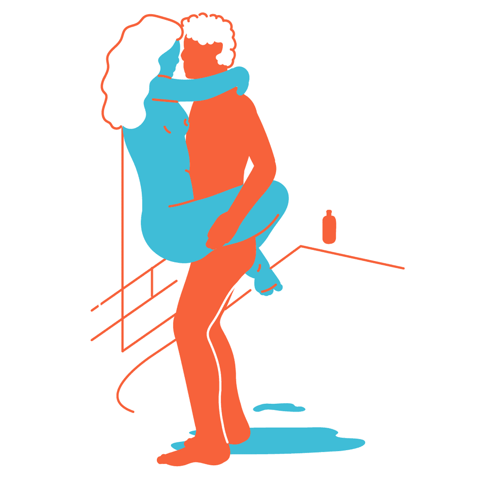 Upstanding Citizen Sex Position Illustration